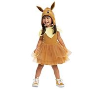 DISGUISE 112309-15L EEVEE TUTU - Vestido Pokemon Accesorios, marrón, talla única
