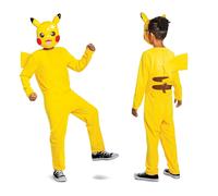 DISGUISE Pokémon Pikachu Fancy Dress for Kids, Officially Licensed Product, High