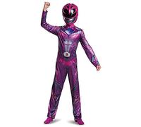 Disguise Power Ranger Movie Classic Costume, Pink, Medium (7-8)