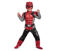 Disguise Disfraz Power Ranger Niño Beast Morphers Rojo, Power Rangers Morpher Niño, Disfraz Power Ranger Rojo Niño, Power Ranger Disfraz Niño, Musculos Disfraz, Disfraz Carnaval Niño Talla XS
