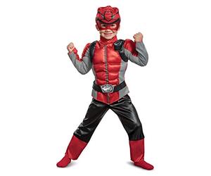 Disguise Red Ranger Beast Morpher Toddler Boys' Muscle Costume