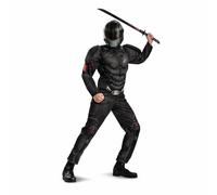 Disguise Snake Eyes Adulto Luchador G. I. Joe Origins Cine Clásico Traje 104629