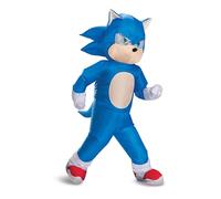 Disguise Sonic Sonic Inflatable Costume Disfraz inflable Sonic para niños inspirado en la película con diseño inflable fácil de usar.
