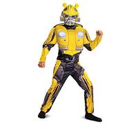 Disguise Bumblebee - Disfraz para niños, talla M (7-8), amarillo, 7 TO 8, amarillo, 7 TO 8