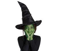 Wicked 172619-20L Vestido de sombrero de Elphaba
