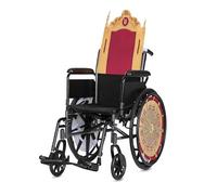 Wicked Nessa Rose - Funda para silla de ruedas, accesorio de disfraz oficial de Wicked Movie Adaptive