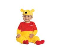 Disguise Winnie the Pooh Fancy Dress for Infants & Toddlers, Officially Licensed by, Includes Adorable Pooh Hat with Ears, Soft Deluxe Jumpsuit, for Ages 6-12 & 12-18 months, 2 & 3-4 Years