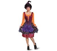Disguise Women's Disney Hocus Pocus Mary Classic Adult Costume, Red & Orange, XL (18-20)