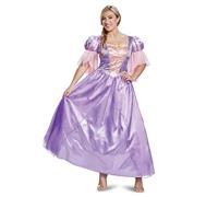 Disguise Women's Rapunzel Deluxe Adult Classic Costume