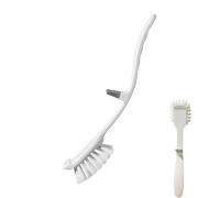 Dish Brush, Pot Scrubber, 10.43in Stiff Bristles, Long Handle Grip, Heavy-Duty Cleaner, Ergonomic Design, Build Quality for Pots, Pans, Stove, Sink, Shower, Dishwashing