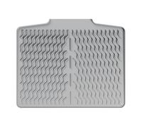 Dish Dry Mat, Counter Draining Pad, 15.35x3x5.87 Inches Heat Resistant & Foldable Design Non Slip Sink Protector, Kitchen Drying Mats for Cups, Pans, Plates, Bowls, Countertop Use
