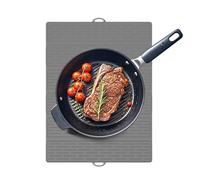 Dish Drying Mat, Dry Mats on Kitchen Dishes, Silicona plegable Pad, Large Sinkside Drener, Quick-Dry Kitchens Counter Accessory, Space-Saving Tray for Cups Bottles Pans