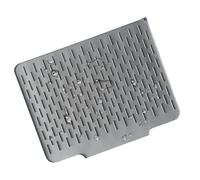 Dish Drying Mat, Non-Slip Silicone Kitchen Counter Mat, Fast Drainage Pad For Bowls, Plates, Cutlery, Baby Bottles, Tableware Holder, Perfect For Sink Side In Apartment Or Small Space Use