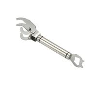 Dish Plate Gripper, Stainless Steel Bowl Lifter, Heat-Resistant Tongs With Bottle Opener, Non-Slip Handle, Mirror Polishing Craftsmanship, Made From Stainless Steel Material, 9.06x1.97in