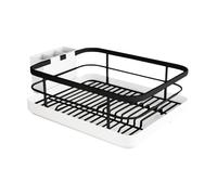 Dish Racks for Kitchen Counter, Stainless Steel Rack, Sink Space Saving Dish Drainer, Basket Utensil Organizer Rust Resistant and Durable Design for Kitchen Cabinet Shelf Indoor 13.39x10.24x6.3 in