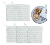 Dish Rags, Double-Sided Wire Dishcloth, Quick-Drying Reusable Towels, 5-Piece Cleaning Set, for Camping Bathroom Lens Bowl Car Table Appliance Dusting Daily Chores Use
