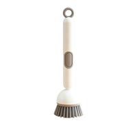Dish Scrub Brush - Non-Slip Dish Brush, DishH Washing BrushH Rotating Cleaning Tools, Cleaner Refillable Scrubber Kitchen Tools For Bathroom Sink Bottle Crevice Household Dishwashing