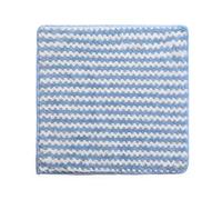 Dish Wiping Cloth 2 Pack | Thick Polyester Absorbs Grease Fast | Wavy Weave Dries Dishes/Countertops/Utensils | Soft & Reusable Kitchen Towel for Daily Chores
