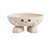 Dish with Drainage - Creative Cartoon Holder For Bathroom, Shower & Kitchen - Portable Travel Case For Student Accommodation & Hostels - Eco-Friendly & Durable - Blue/Pink/G