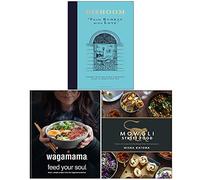 Dishoom de Bombay con amor, Wagamama alimenta tu alma, colección de 3 libros de Mowgli Street Food