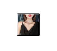 Dishowme Gargantilla de diamantes de imitación con nudo de mariposa collar con colgante de borlas de cristal con lazo cadena bisutería para mujeres y niñas