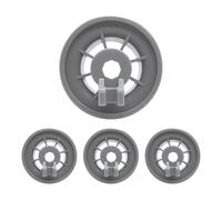 Dishwasher Wheels Lower Rack - Replacement Rollers, Bottom Cart Wheels | Construction, Smooth Rolling Function, Easy Installation, Compatible With Multiple Models, Essential Spare Part, For Di