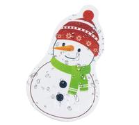 Dishwashing Sponge for Kitchen - Snowman Design Cleaning Scrubber, Multi-Purpose Household Sponge for Dish, Pot, Pan, and Plate | Soft Yet Effective Cleaner for Bakeware, Bowls, and Utensils