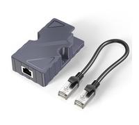 Dishy V2 Ethernet A Kit con Inyector PoE para Conexión A Internet de Alta Velocidad - Pin T568B, Adaptador RJ45, Conversión 0/100/1000Mb/s - Compatible con