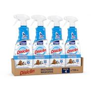Disiclin Limpiador Multiusos para Mascotas 720 ml Pack de 4 | Elimina Olores, Limpia e Higieniza Hogares con Perros y Gatos