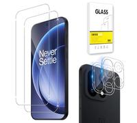 Dision Protector de Pantalla Compatible con OnePlus 15 5G [2 Piezas] +Protector de Lente de Cámara [2 Piezas] [Tecnología de Defensa Múltiple]Vidrio Templado
