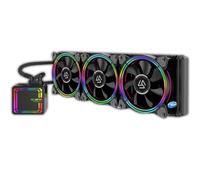 Disipador A Líquido 360MM 3 Ventiladores LED RGB 1851 1700 1200 AM5 AM4