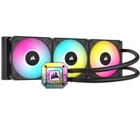 Disipador de agua CPU iCUE H150i Elite Capellix XT RGB 360 mm Negro - CORSAIR