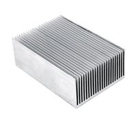Disipador de Calor de Alta Potencia, 100 * 69 * 36 mm Heatsink de Aluminio, Aletas de Radiador Hechas de Aluminio, Módulo Aletas de Enfriamiento de PC, para Amplificador LED, Módulo IC de Transistor