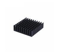Disipador de calor de aluminio,Radiador Disipador de calor DIY 10 piezas/lote 35x35x10mm Disipador de calor de aluminio Disipador de calor del radiador for enfriador de circuito integrado LED electrón