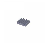 Disipador de Calor de Aluminio,Radiador Disipador de Calor DIY 50 Piezas/Lote 12x12x3mm Disipador de Calor de Aluminio Radiador extruido for Enfriador de Impresora 3D RAM de Chip IC electrónico