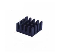 Disipador de calor de aluminio,Radiador Disipador de calor DIY 50 piezas/lote 14x14x7mm Disipador de calor de aluminio extruido Disipador de calor Radiador for enfriador de RAM de chip IC electrónico
