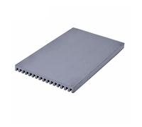Disipador de Calor de Aluminio,Radiador Disipador de Calor DIY Disipador de Calor de Aluminio DIY 100x61x5,5 mm Disipador de Calor del radiador for Chip LED IC Refrigeración del Enfriador electrónico