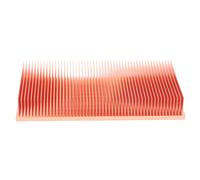 Disipador de calor de cobre puro de 100 x 50 x 15 mm con aletas biseladas para refrigeración de chips de RAM, LED y VGA.