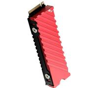 Disipador de calor de disco de estado sólido 2280, radiadores, resistencia al calor de aluminio con almohadilla de silicona térmica para consolas de juegos, accesorios de disipador de calor de doble