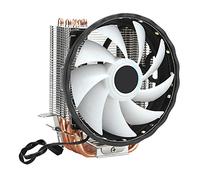 Disipador de Calor de Doble Ventilador, Cojinete Hidráulico Fácil Instalación Enfriador de CPU bajo Ruido 40CFM 12V DC 6 Heatpipes para AMD AM2 AM2+ AM3 para Intel LGA775 1155 1156 1366