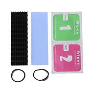 Disipador de calor de refrigeración de aluminio, almohadillas térmicas de disipación de calor, grosor del radiador de 6 mm para M.2 Sata PCI-E NVME M2 SSD disipador de calor portátil CPU ventilador