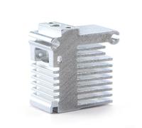 Disipador de calor,Disipador de calor para Anycubic para KOBRA 3,Radiador de metal Acabado plateado para una refrigeración eficiente,Para actualizaciones de impresora 3D
