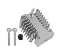 Disipador de calor extrusor de aluminio para 3 para V3 SE - Disipador de calor de bloque de enfriamiento rápido para extremo caliente, para mecanizado CNC, tornillo de bloqueo lateral para Ho