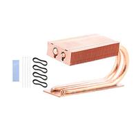 Disipador de Calor para SSD M.2 2280 en Cobre con Heat Pipes - Compatible con Ordenadores y Sistemas NVMe