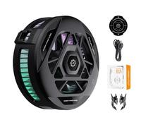 Disipador telefónico | Refrigeración Magnética | Ventilador de refrigeración de smartphone con clip trasero | Para transmisión directa Videojuegos Música Video Jóvenes Estudiantes Chicos