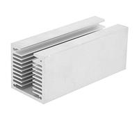 Disipador Térmico de Aluminio, Tipo U TO-3P Disipador Térmico de Aluminio Módulo del Radiador de Enfriamiento de Aletas de Enfriamiento de Calor de Dientes Densos, 100 x 40 x 40 mm