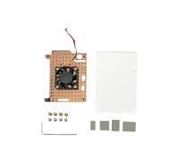 Disipador Térmico de Cobre Puro para Raspberry Pi 5, Carcasa Protectora, Carcasa Protectora de Refrigeración Pasiva, Carcasa Metálica