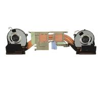 Disipador térmico y Ventilador para portátil para DELL Inspiron 15 7577 02JJCP 2JJCP AT21K002FR0