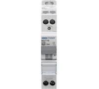 Disjoncteur - à Vis- 1P+N 6-10 kA -courbe D - 25A 1M - NGT725- Hager
