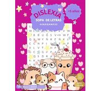 Dislexia Sopa de Letras: Sopa de letras para niños en etapa de prelectura y lectura más de 5 años.